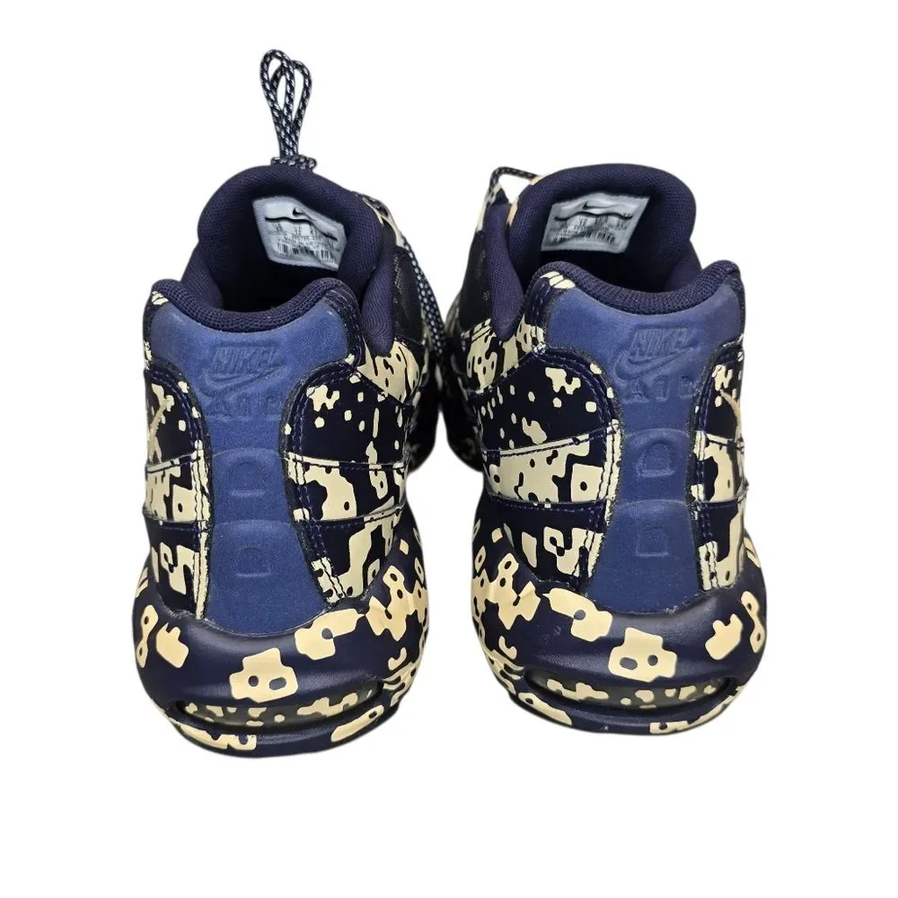 Rare Nike Men's 13 Cav Empt x Air Max 95' Blackened Blue Sneakers AVO765-400